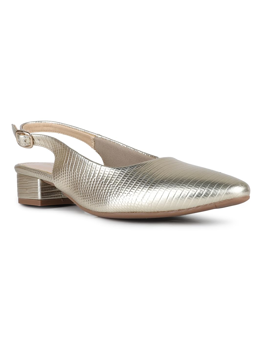 inc.5 Womens Women Golden Embellished Block Heel Mules Mule-picture-41