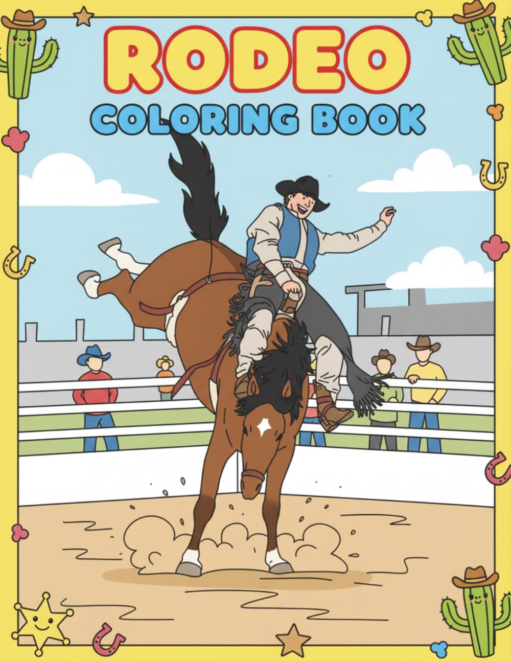 Rodeo Coloring Book