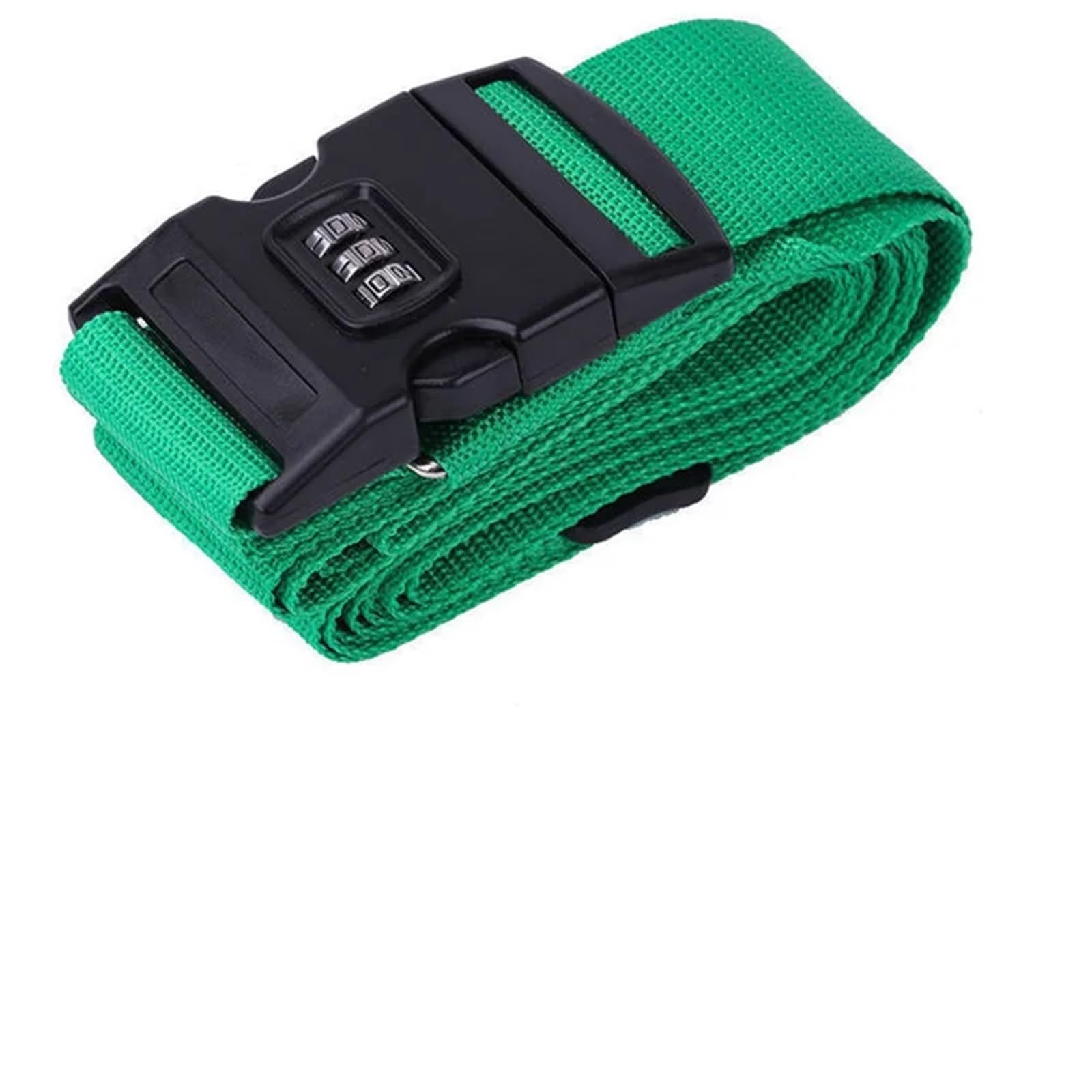 Correa Ajustable For Equipaje,Correas con Contraseña De 18-34 Pulgadas, 4 Uds., 420cm para Equipaje de Viaje(Green 420cm)