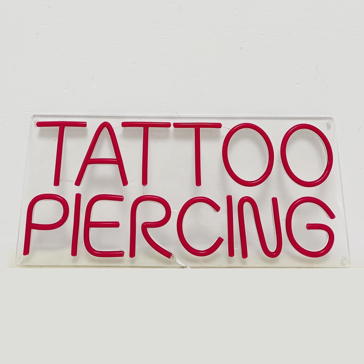 Britrio TATTOO Neon Light Sign for Tattoo Salon Studio Ear Body Piercing Shop LED Fun Wall Decor for Stores Logo Window Display Man Cave Garage Bedroom Christmas Birthday Gift Red 5V USB 15.8 IN - Image 8