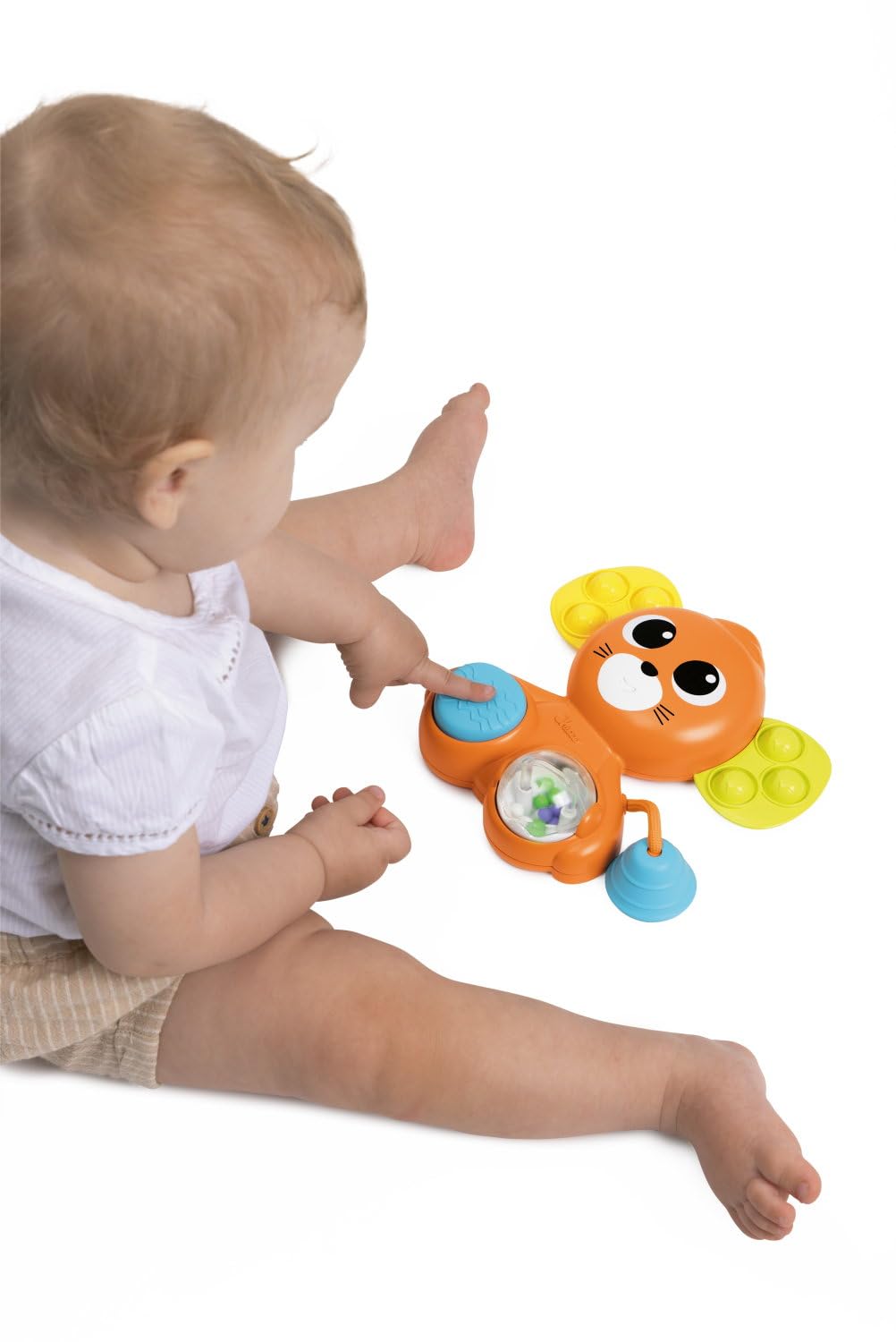 Chicco Gioco Topo Multiattività Pannello a Forma di Topolino 3 Materiali 6-36 Mesi