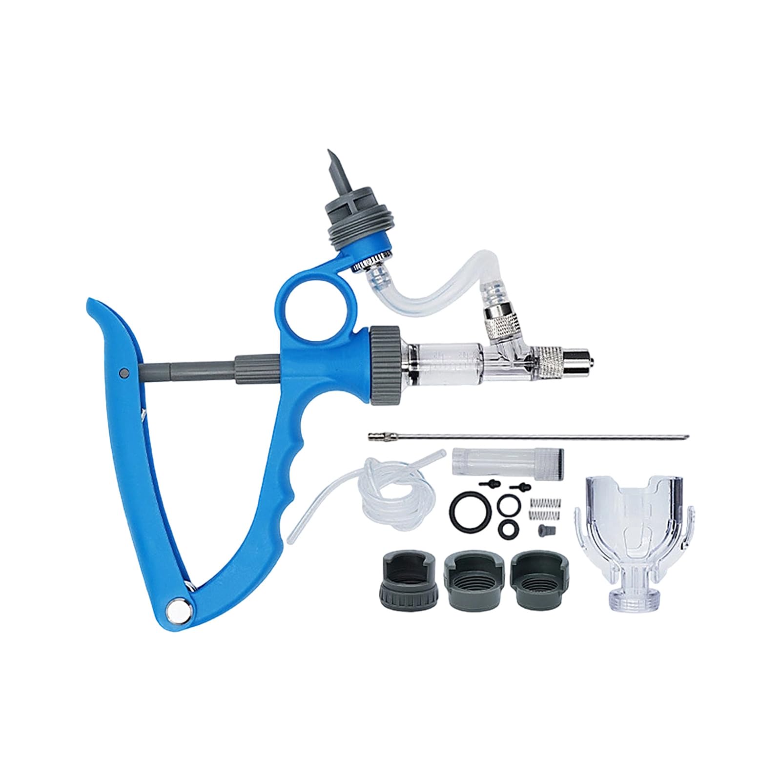 Generisch Ergonomische Veterinärnadel für Rinderimpfstoffe, 2 ml, modifizierbare Verabreichung, automatischer Rustless Plan Animal, automatischer Nadel Impfinfusor