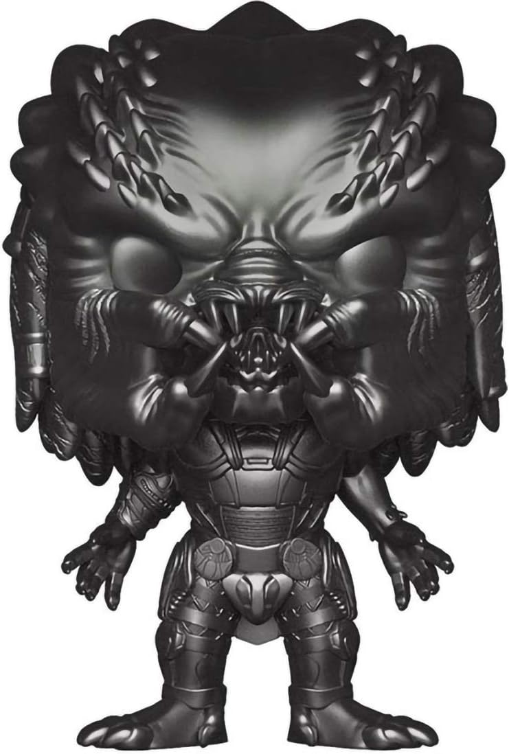 Funko Fugitive Predator (f.y.e. Exclusive): Predator x POP! Movies Vinyl Figure & 1 POP! Compatible PET Plastic Graphical Protector Bundle [#620 / 35344 - B]