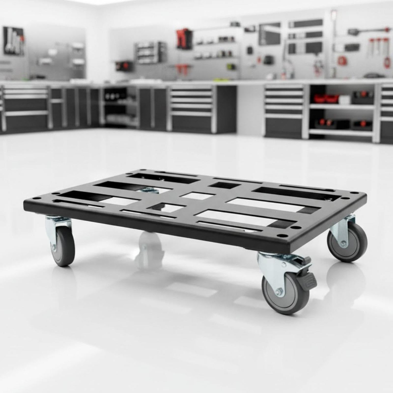 Carro Modular para Almacenamiento de Herramientas, Rodante, Carro de Movilidad, Soporte para Taller, Base de Acero Resistente, Ruedas, 1.5inch Casters