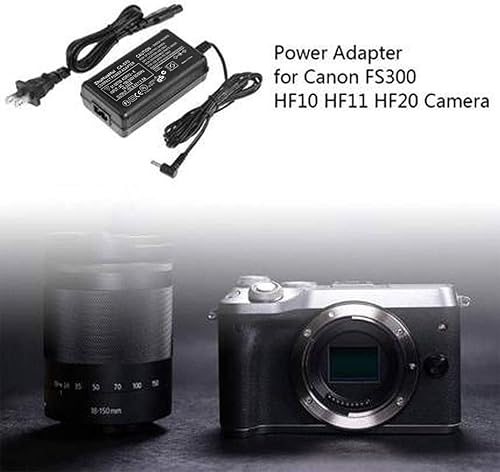 Miniatura 7 de Cargador adaptador de CA CA-570 compatible con Canon XA25, XA10, XA20, XA30, HG20, XH-A1, XA-30, Vixia HF100, XA11, HF G20, HF G20, FS3000, FS200,