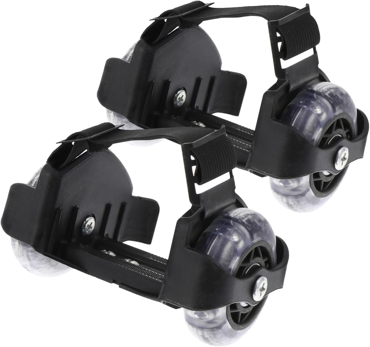 Kisangel Heel Wheels Skates 1 Pair PVC Glowing Rollers Razor Heel Wheels Cool Razor Scooter for Portable Child Sports Shoes Pulley Skating Scooters