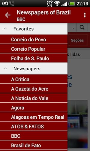 Newspapers of Brazil