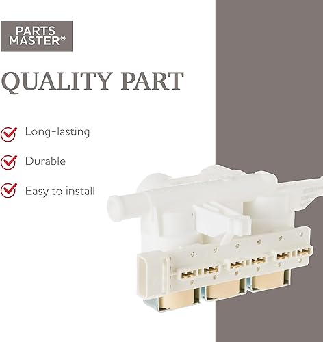 Miniatura 3 de Repuesto para válvula de agua GE/Hotpoint - WH13X10026, PS1482390, AP3995044 - Para lavadora Hotpoint/GE