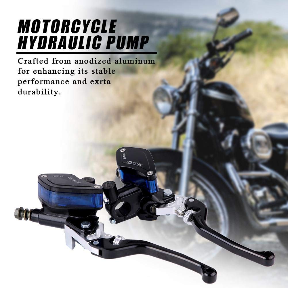 Motorfiets Hydraulische Koppeling Rem Master 1 Paar 7/8 (22mm) Universele Motorfiets Rem Koppeling Hoofdremcilinder Reservoir Hevels voor ATV Quad