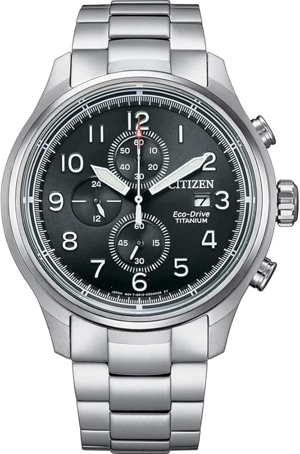 Amazon | シチズン メンズ クロノグラフ エコドライブ ウォッチ