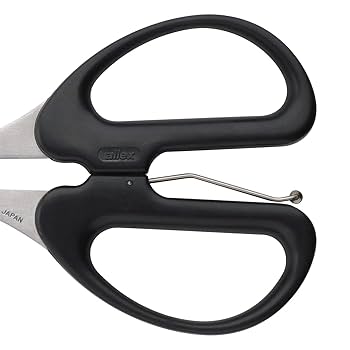 Amazon.com: ALLEX Leather Scissors Professional Heavy Duty