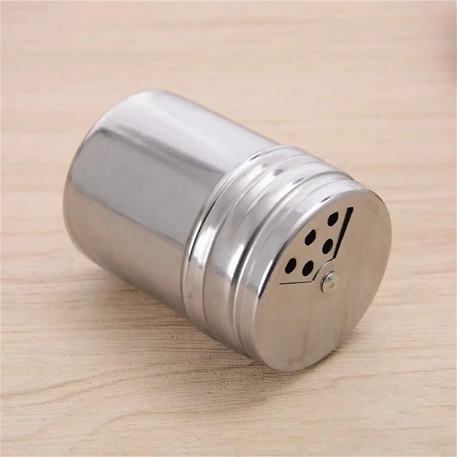 Tarro de condimento Multiusos 3 Piezas para Casa | Tarro de especias de acero inoxidable, botella de azúcar y sal, utensilios de cocina, pimentero y especias(L-Multi-purpose)