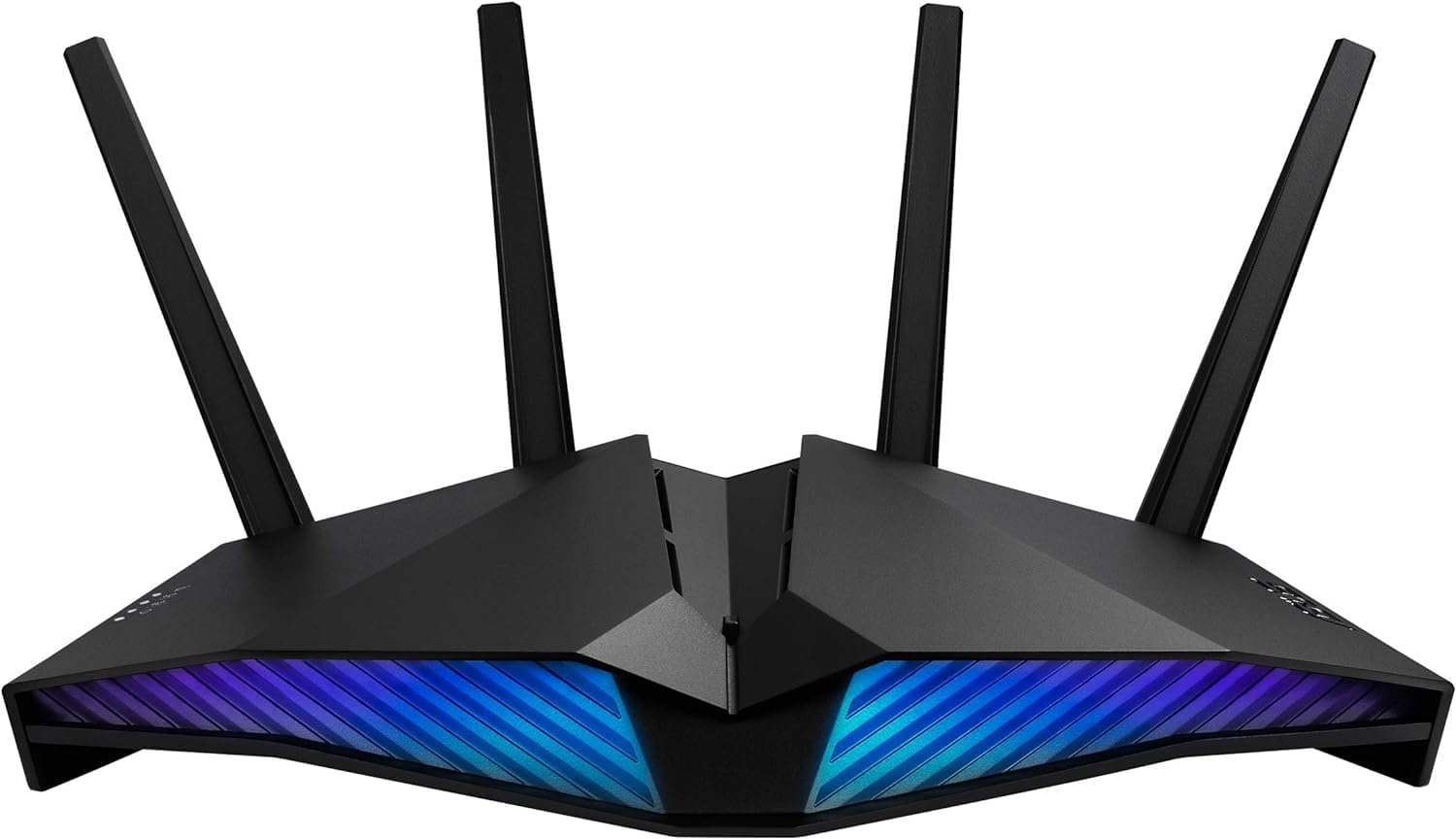 ASUS ROG Strix GS-AX5400 WiFi 6 Gaming Router - Dedicated Gaming Port, VPN Fusion, Free Lifetime Internet Security, Instant Guard, AiMesh, Adaptive QoS, Port Forwarding, Aura RGB - Black