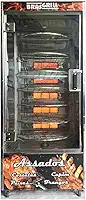 Máquina de Assar Frangos e carnes 125kg BR55 Brasgrill (220, Volts)