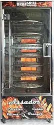 Máquina de Assar Frangos e carnes 125kg BR55 Brasgrill (220, Volts)