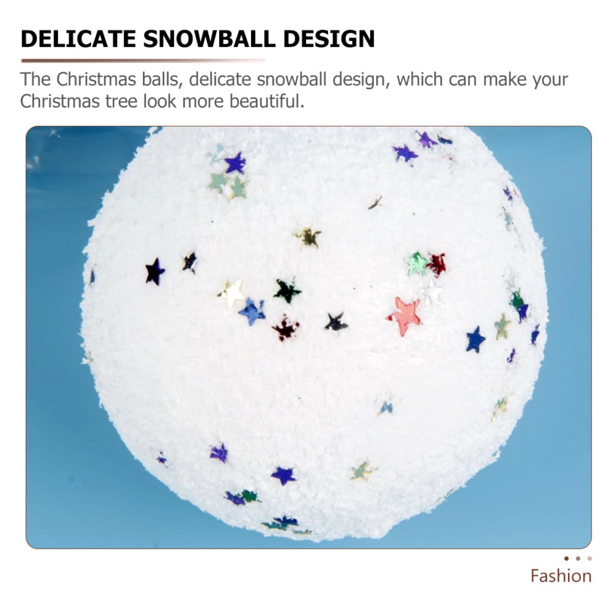 ABOOFAN 48piezas Adornos Navideños De Bolas De Colgantes para Decoración De Árbol De Navidad Accesorios Creativos para Crear Festivo Hogar y Eventos