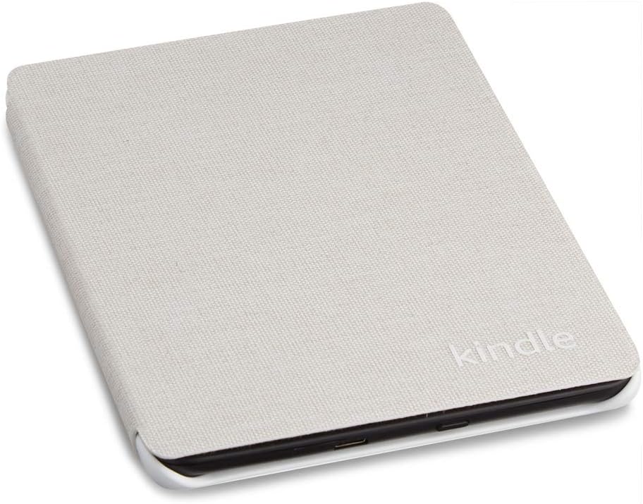 Kindle Fabric Cover - Sandstone White (10th Gen - 2019 release only—will not fit Kindle Paperwhite or Kindle Oasis).