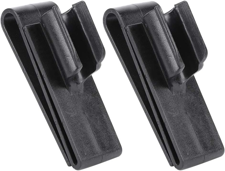 Plastic Bag Clip, Black Putter Clamp Holder, Accessory with Wide Clamp, for Outdoor Sports