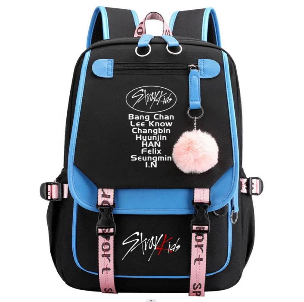 AiHdcy Stray SKZ Mochila infantil Merch, SKZ Book Bag Mochila