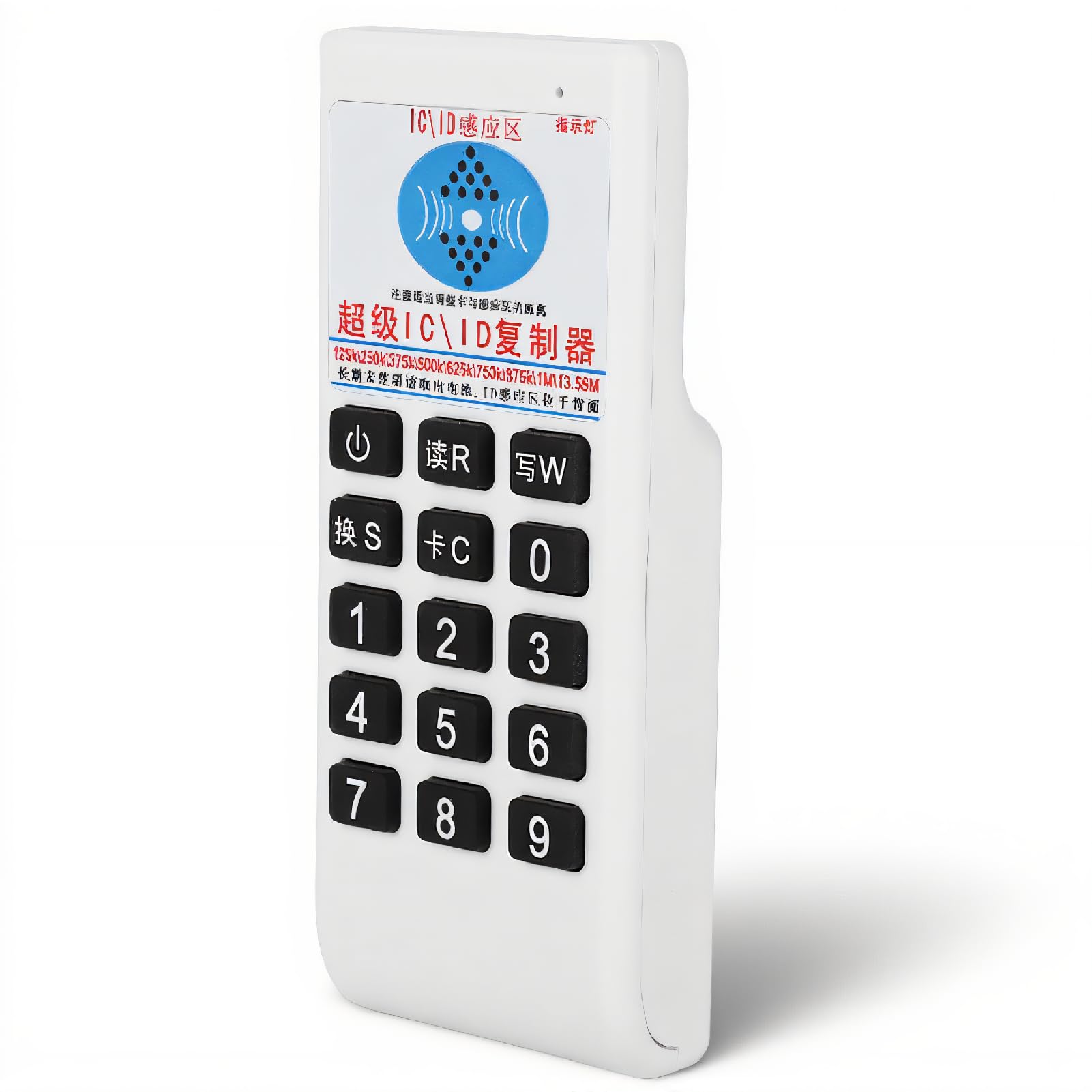 ASHATA Handheld RFID Kopierer,Tragbar RFID IC ID Kartenleser Duplizierer Kopierer ID Karte Cloner,Ergonomisch Handheld ID Karte Kopierer Schreiber Leser Duplicator 125Khz 13.56MHZ