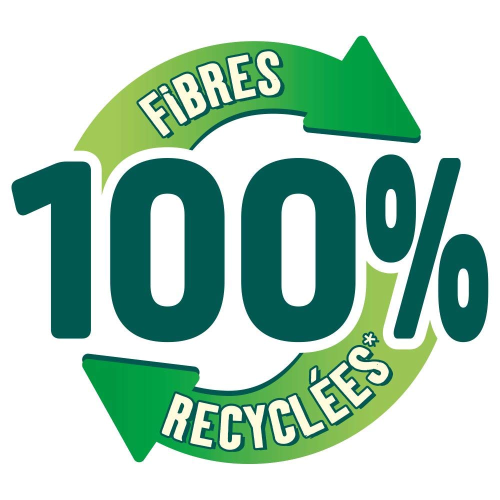 Spontex Eponges Très Vertes Grattantes Fibres recyclées Scourer Case