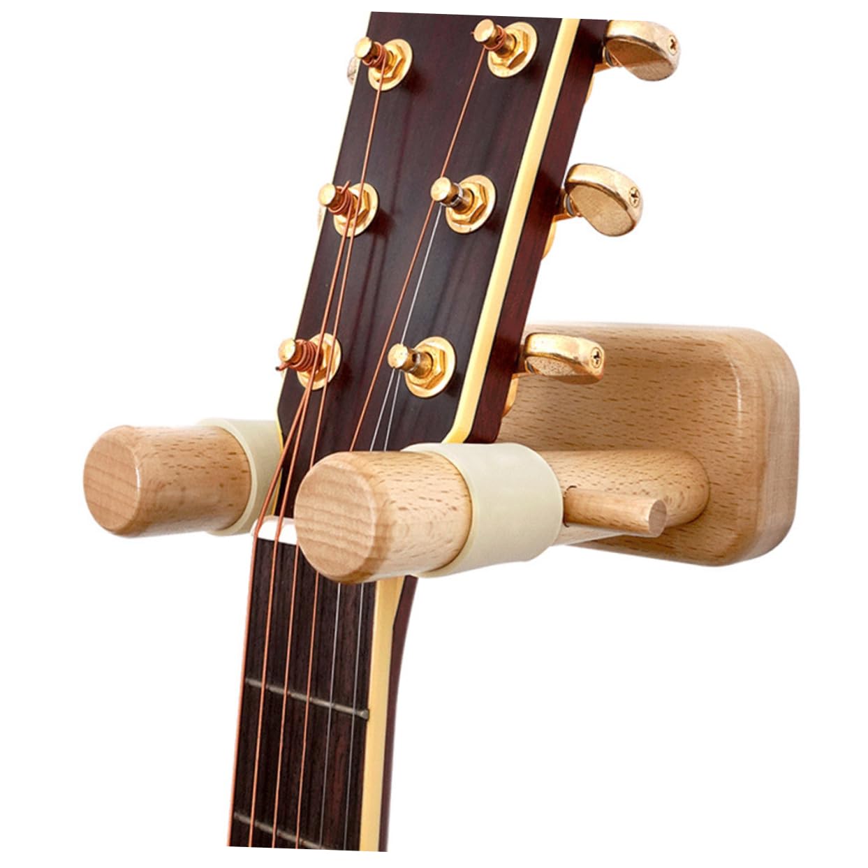 BESTonZON ganci per chitarra da parete porta chitarra da muro supporto da parete per violino supporto chitarra guitar stand appendiabiti per chitarra supporto da parete per chitarra Faggio