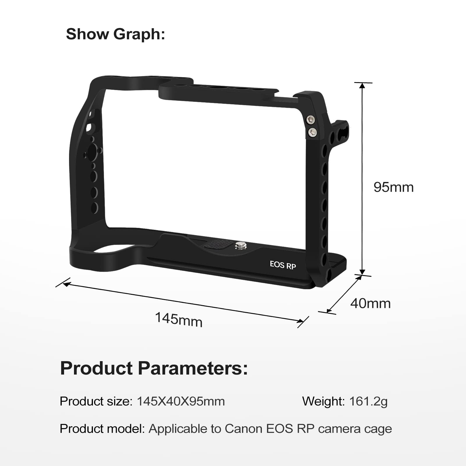 Amazon.com : EOS RP Cage, EOS RP Camera Cage for Canon EOS RP