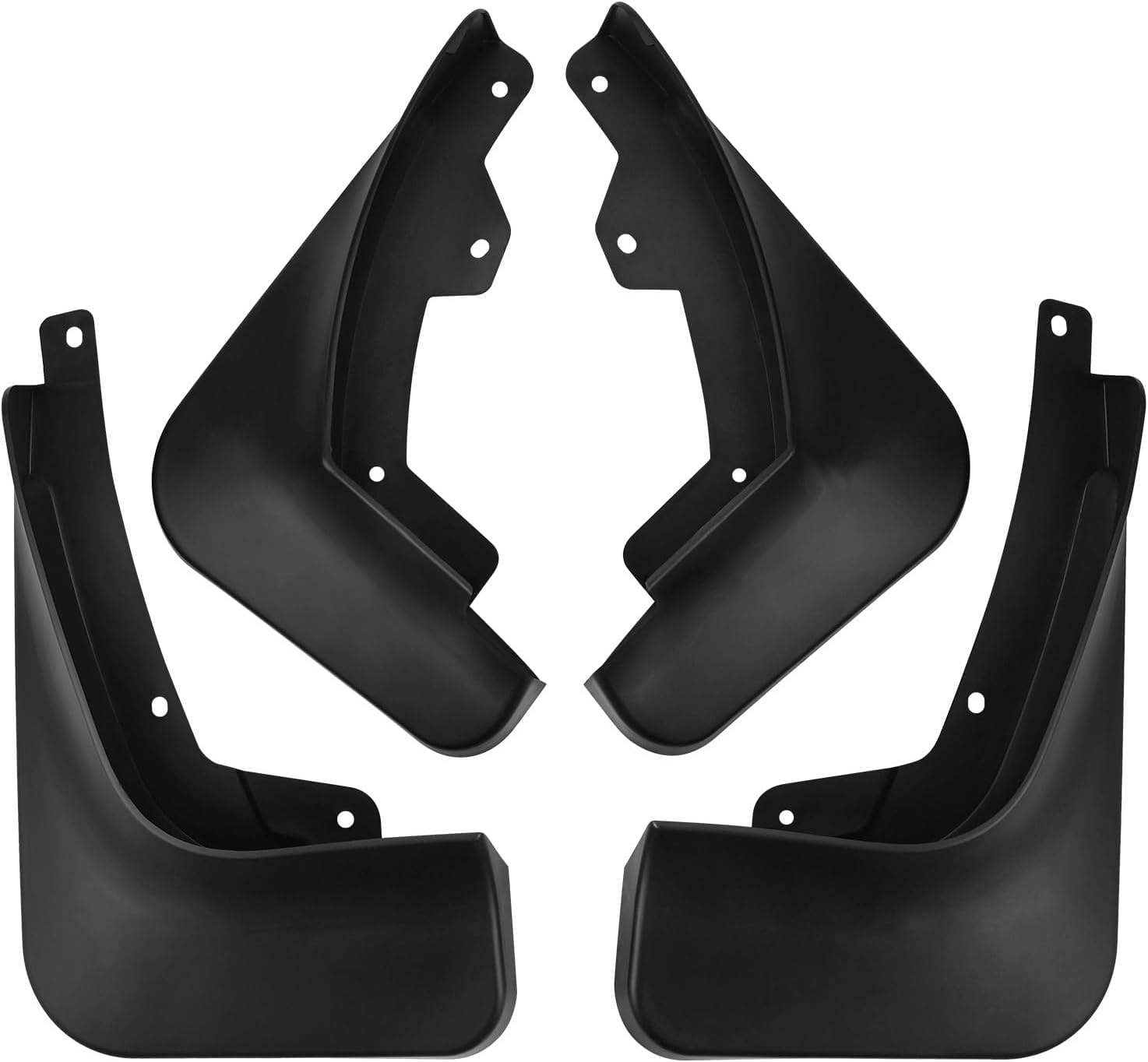 YIXINMAOYI 4 Pcs Car Mud Flaps for Jetour X90 2019-2024, Replacement All-Weather Splash Guards No Drilling Required Tire Protector Mudflaps