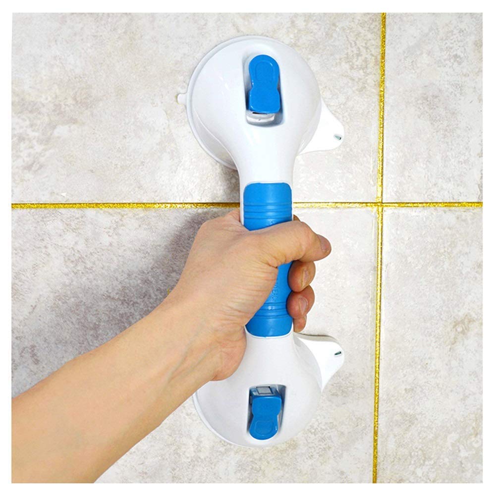 Barras de Agarre para Pasamanos de Baño Barra de Agarre con Ventosa, Reposabrazos con Ventosa para Baño, Sin Perforaciones, Ancianos, Mujeres Embarazadas, Ducha Infantil, Agarre co