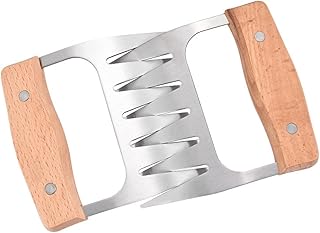 Garras de carne, Triturador de carne de garras de urso, Triturador de carne de garras de carne para churrasco, Garras de triturador de porco puxadas de aço inoxidável para churrasco, Fumador