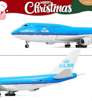 Amazon.com: QIYUMOKE 1/160 Large Scale Airplane Model 747 NL-KLM Amazon.com: QIYUMOKE 1/160 Large Scale Airplane Model 747 NL-KLM
