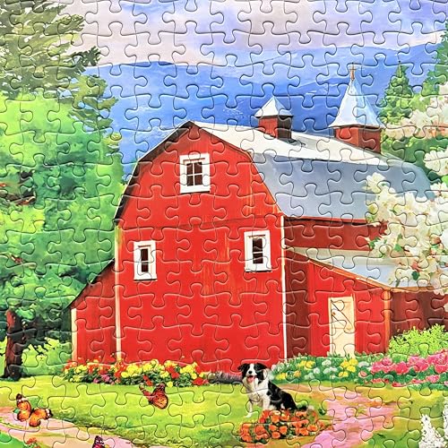 Puzzle de 500 Piezas para Adultos - Puzzle de Rompecabezas - Escena de Granja miniatura 3