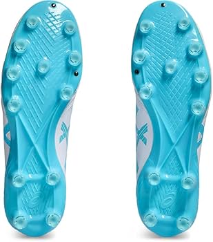 アシックス サッカーシューズ ホワイト/ブルー Amazon.co.jp: ASICS アシックス DS LIGHT X-FLY 5 1101A047.103