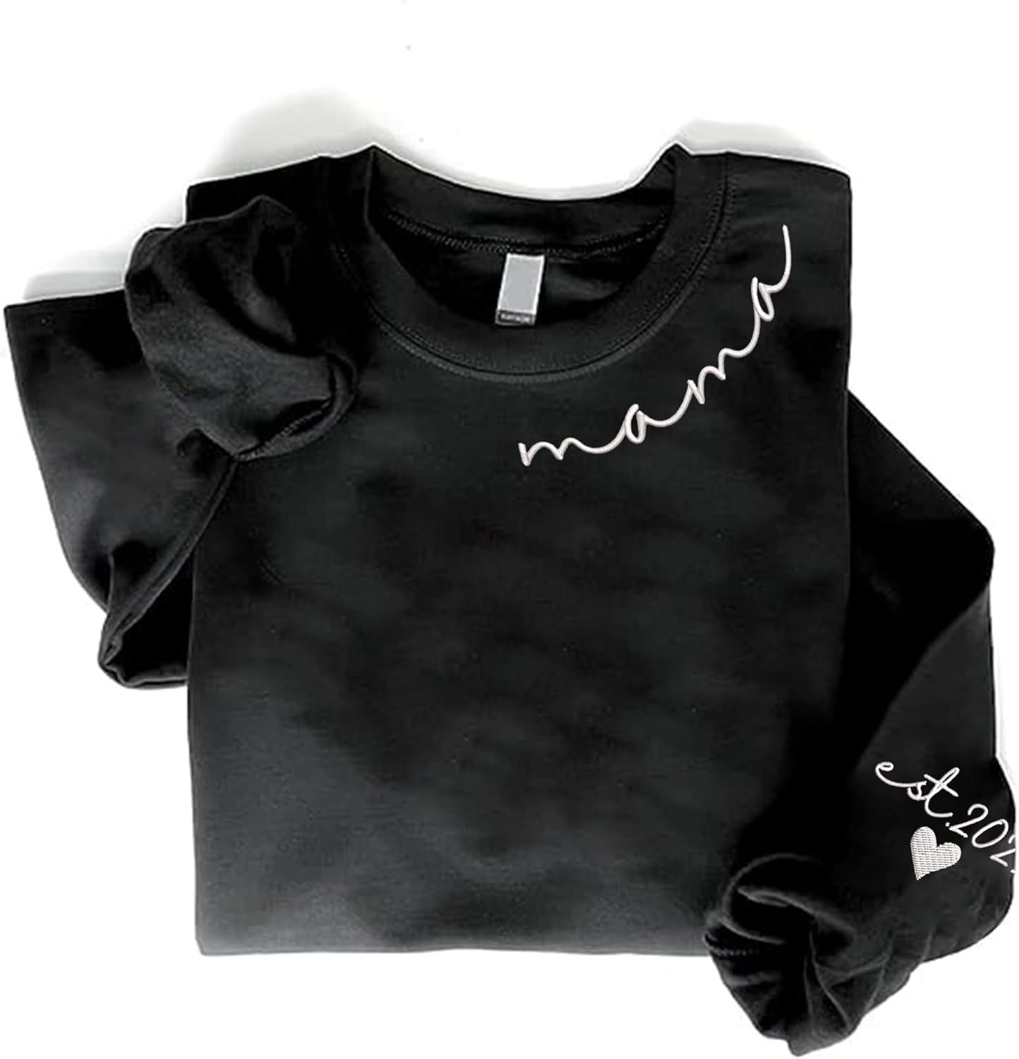 Mama Sweatshirts For Women Embroidered New Mom Gifts Embroidered Mama Sweatshirts For Women Mother Day Christmas