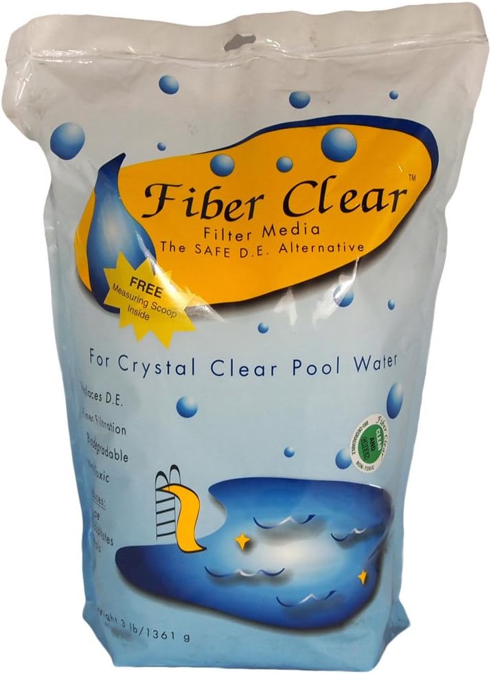 4003DC Cellulose Filter Media D.E. Alternative for Swimming Pools, 3-Pounds