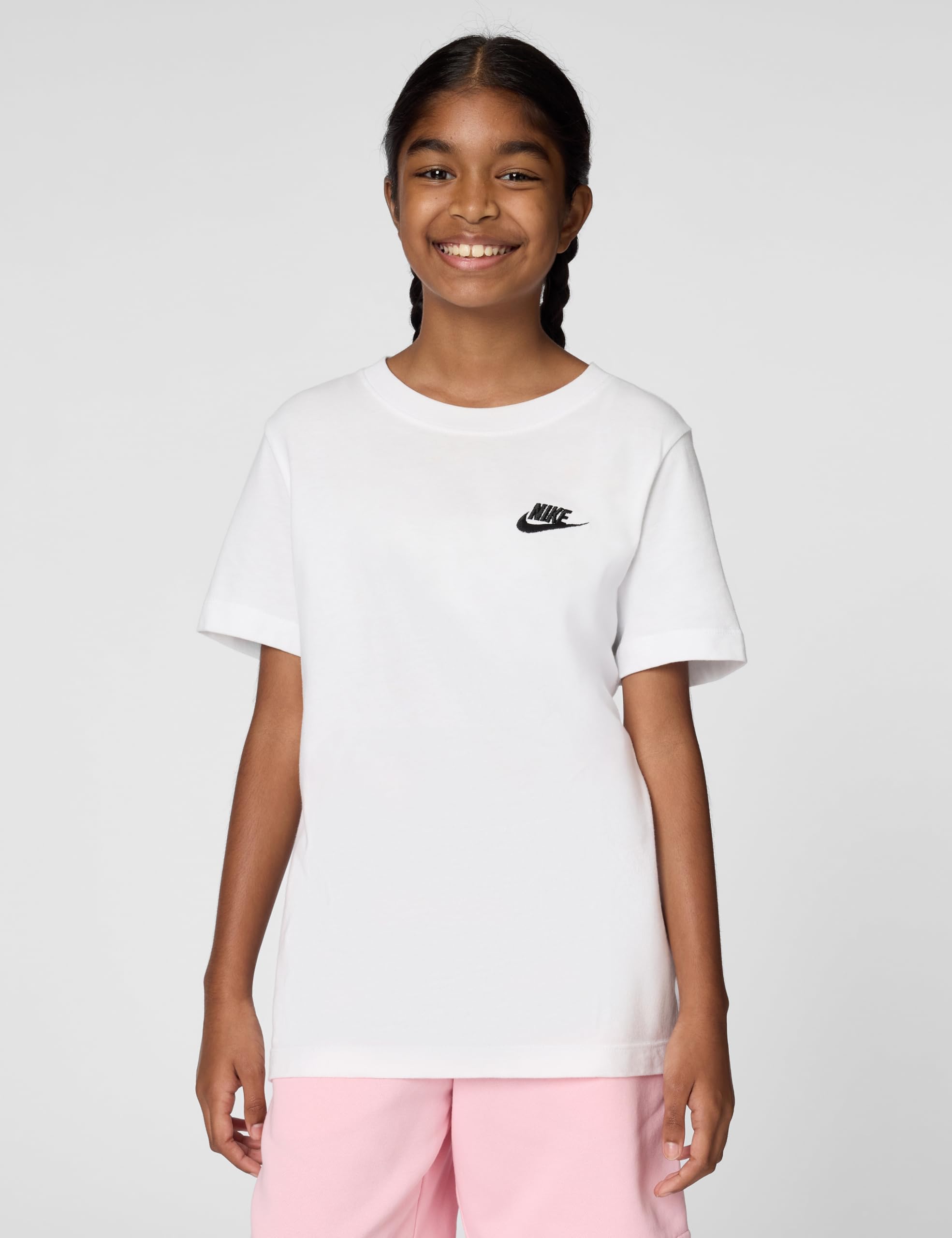 Nike K NSW Tee EMB Futura Lbr Top Unisex - dla dzieci i młodzieży
