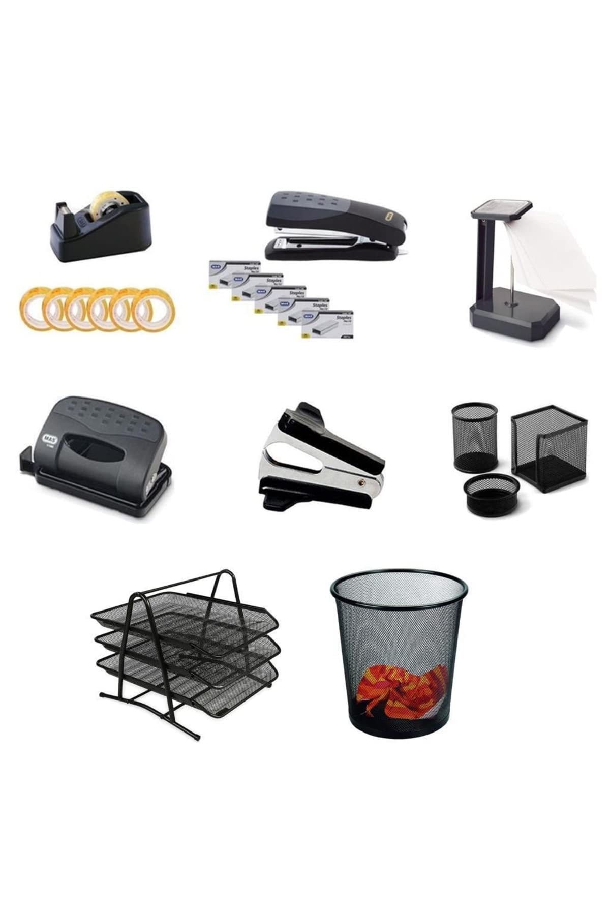 Mas Zımba & Delgeç Kırtasiye Ofis Seti 004-86958149648965