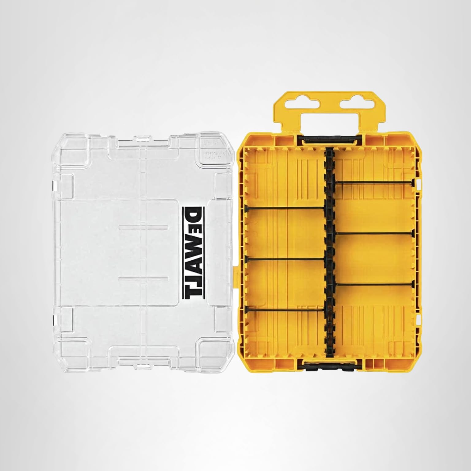 DEWALT Tool Box, Medium 8-Compartments Small Parts Organizer