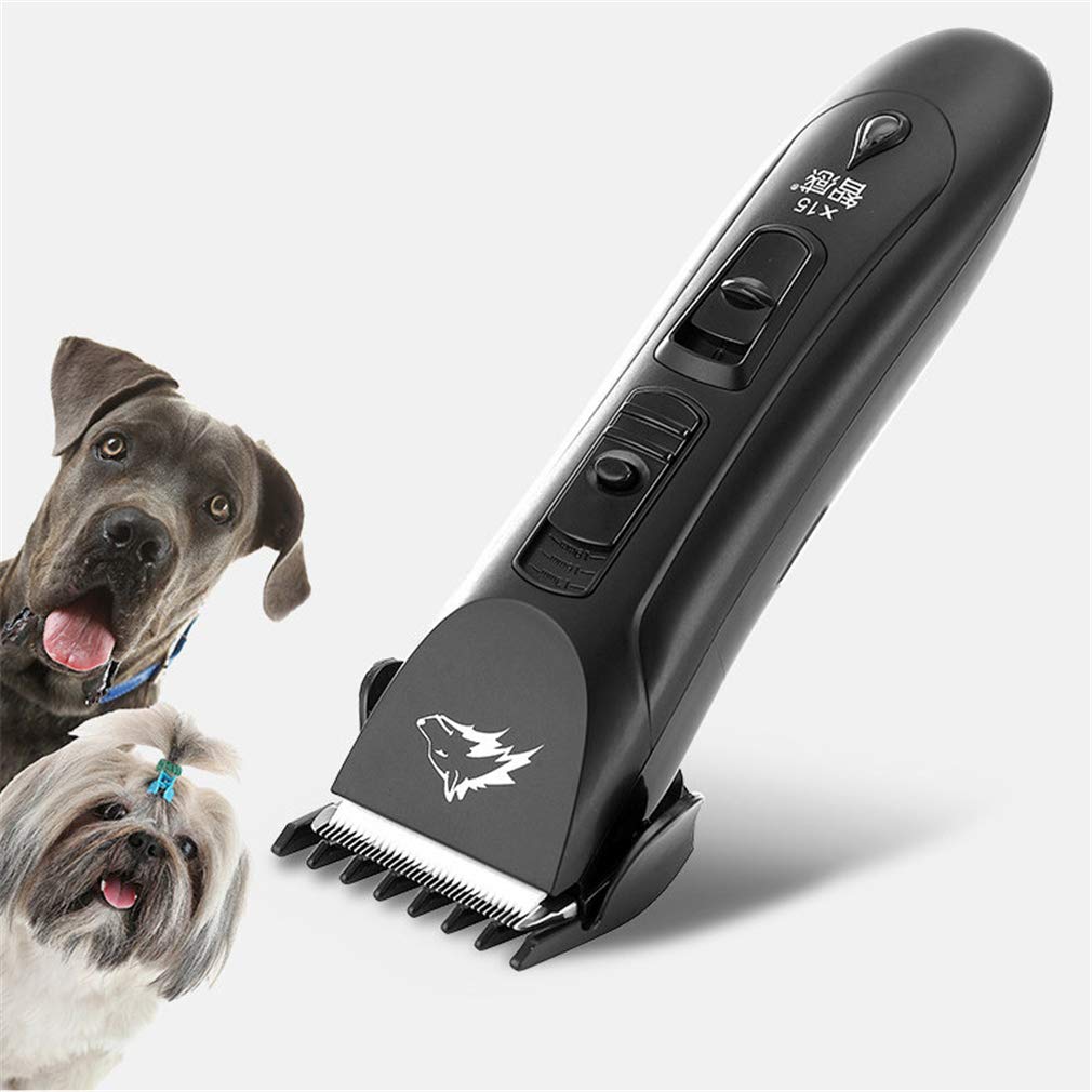 Peso Pet Clippers Capelli Ricaricabile Pet Hair Trimmer Low Noise Pet Clippers Kit Luce E Cordless per Piccolo Medio Grande Cani Gatti E Altri Animali Domestici