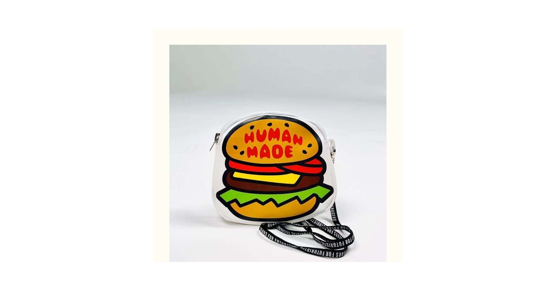 Amazon | Human Made ショルダーバッグ ハンバーガー | バッグ・財布