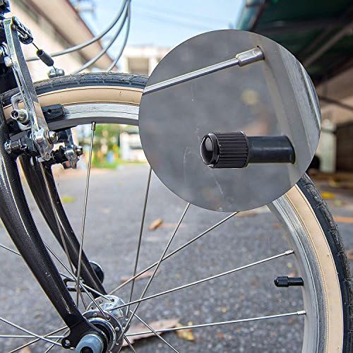 Tyre Valve Caps, 10 Pcs Plastic Car Bike Tire Stem Dust Covers with Seal for SUV Bicycle Motorbike, Black
