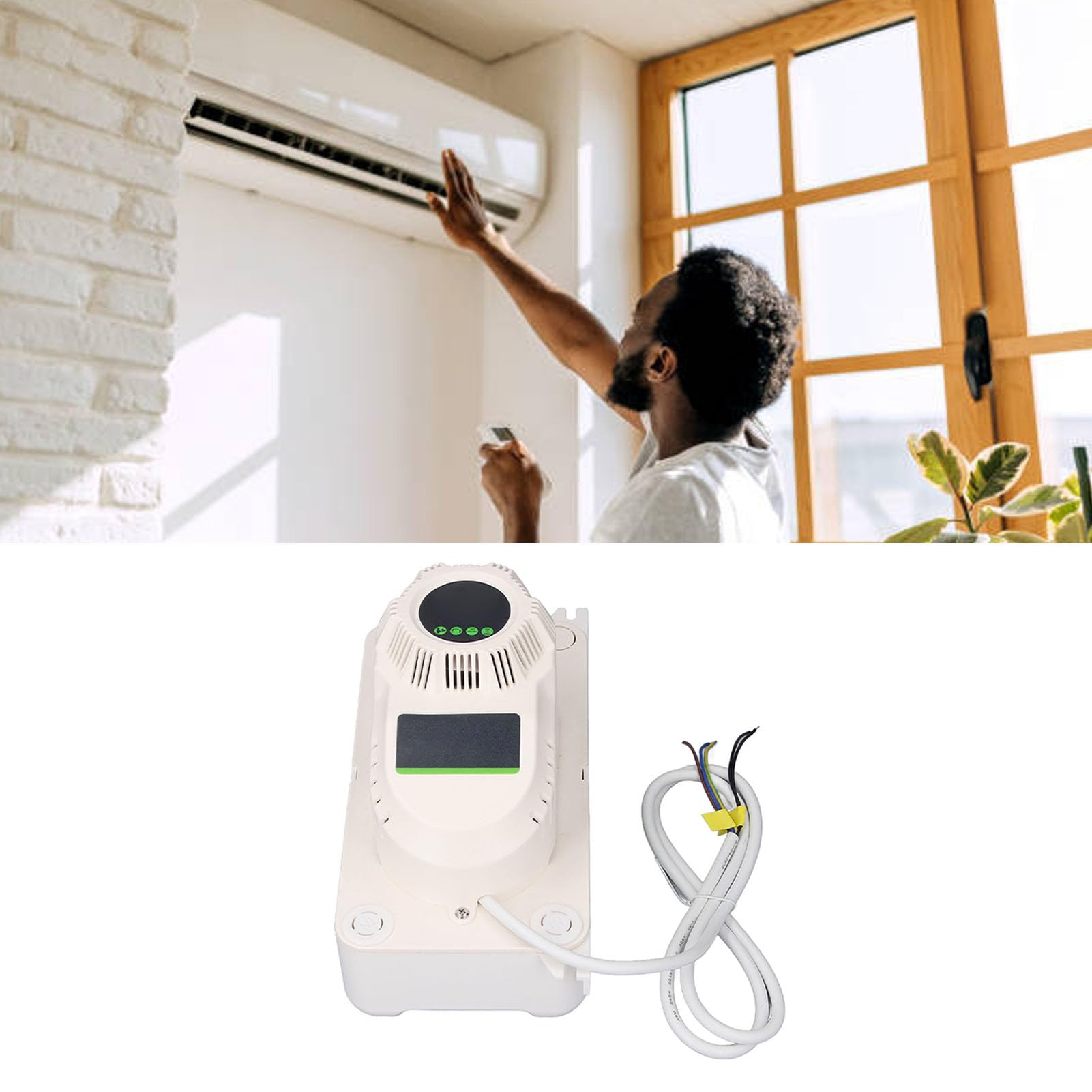 lyrlody Pompa Kondensatu, ABS Pompa Spustowa do Usuwania Klimatyzacji 125 L wys. 1,8 L pojemność Podnośnik 13,1 Ft z Silnikiem Odśrodkowym 220 V do Klimatyzatora Osuszacza Kostkarki Lodu