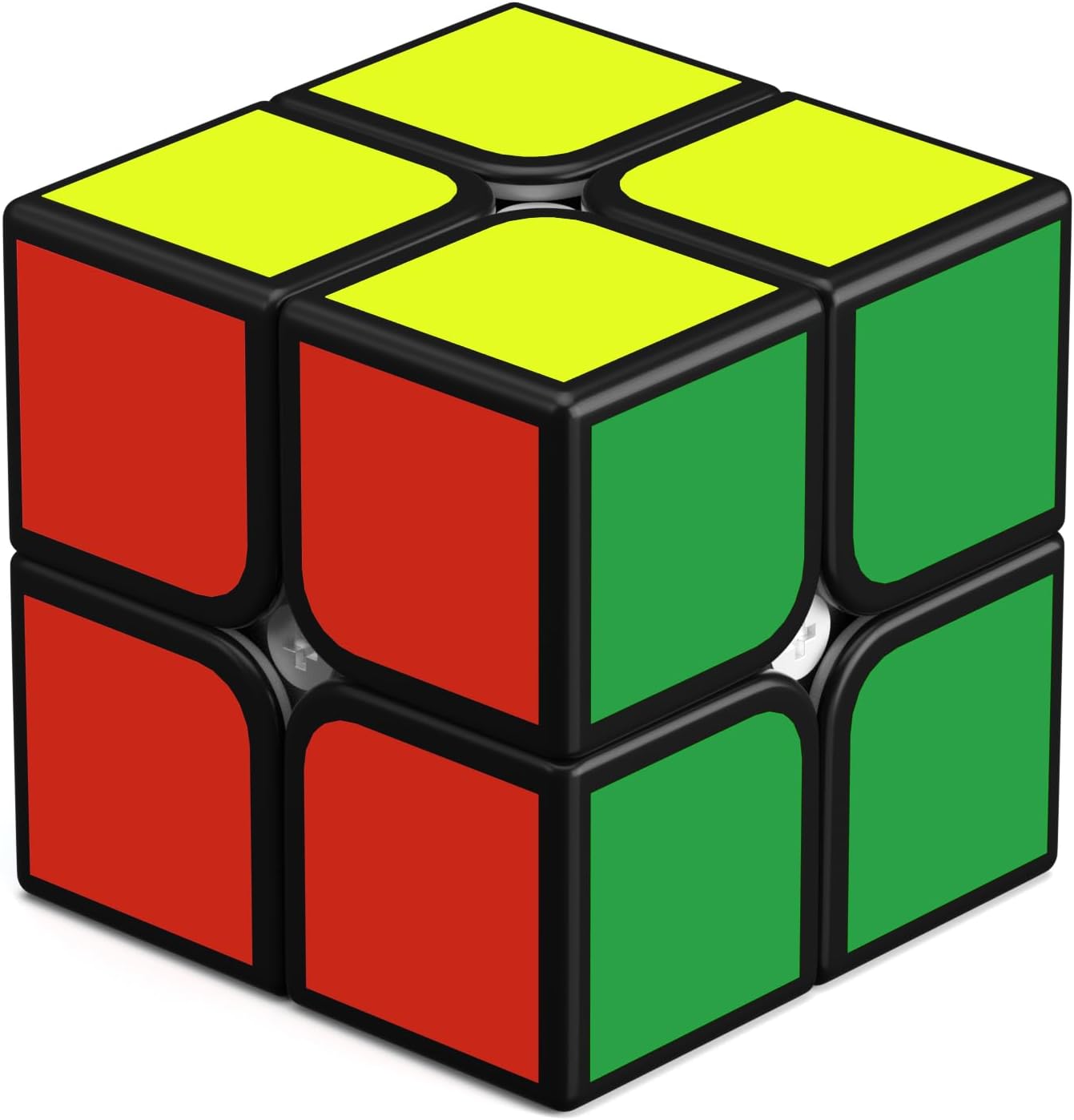 ROXENDA Speed Cube, Original Speed Cube Super-Durable Sticker with Vivid Colors (2x2x2)