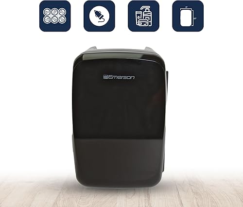 Miniatura 11 de Emerson Mini refrigerador portátil EFC-5000-BK, negro