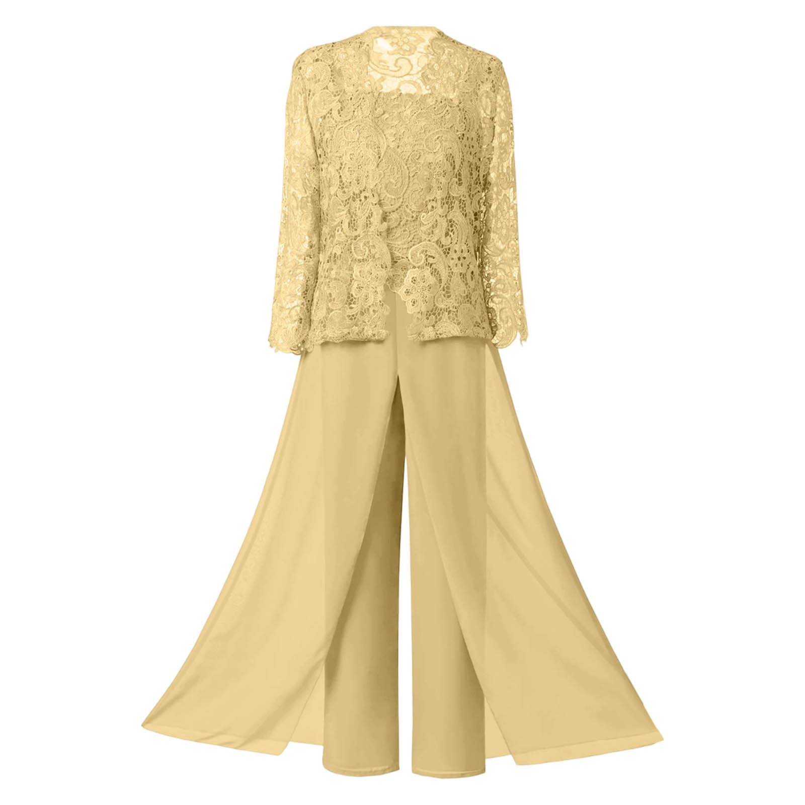 Abito da Elegante in Chiffon Trasparente con Cardigan e Design a Strati Sofisticato per Donne