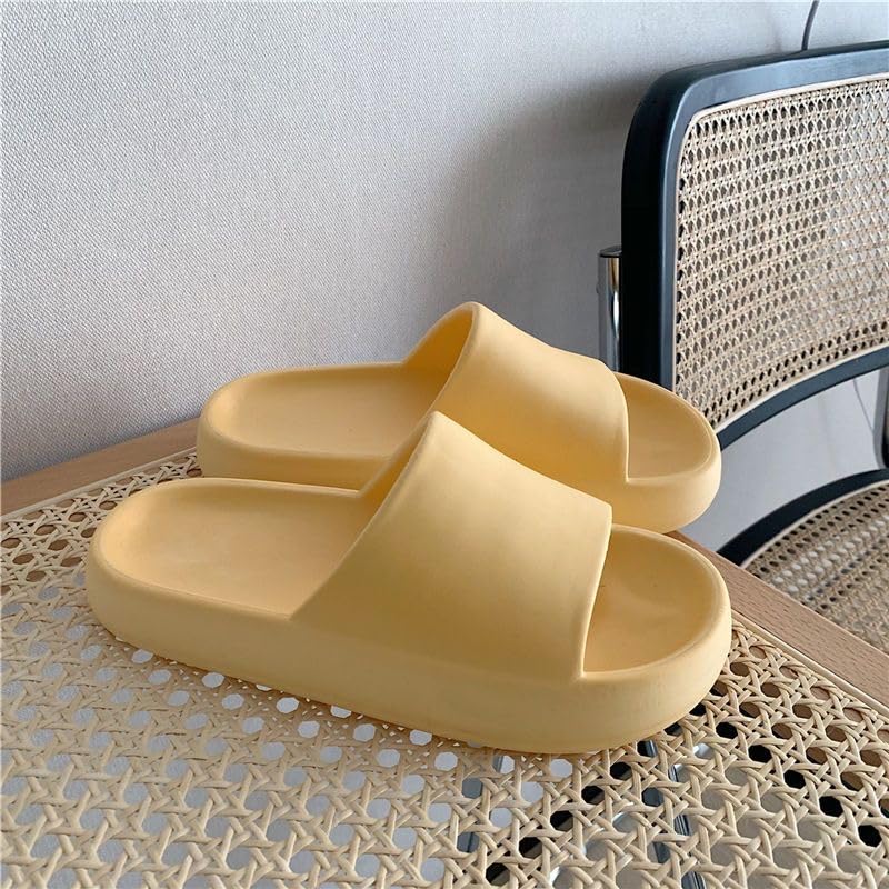 Image of DRUNKEN Slippers For Men Winter Sandals Casual Flats Home Footwear Man Girls Sliders Flip Flops Chappals Ladies Clogs Sleeper Slides Stylish Ortho Soft