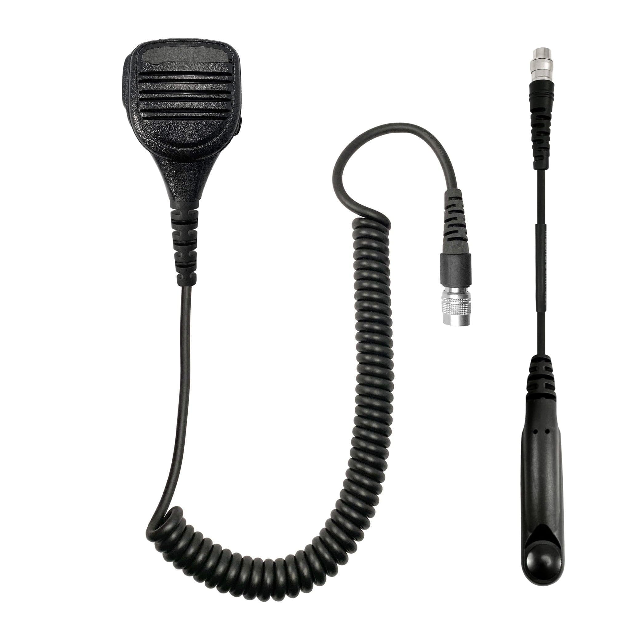 Loud Speaker Hand Mic- Compatible w/Relm/Bendix King/BK Radio Complete KNG & KNG2 Series