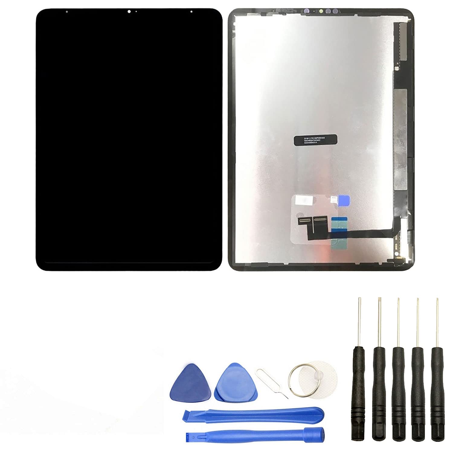 Visiodirect Ecran Complet Compatible Avec Ipad Pro 12.9" (2022) 6ieme Generation A2764, A2437, A2766, A2436 Vitre Tactile + Ecran LCD