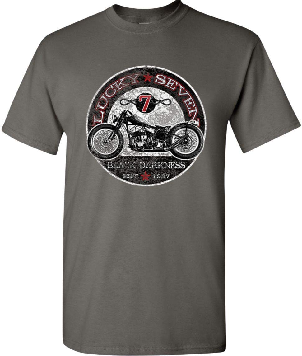 Death Proof IndustriesLucky Seven Motorcycle T-Shirt Tee