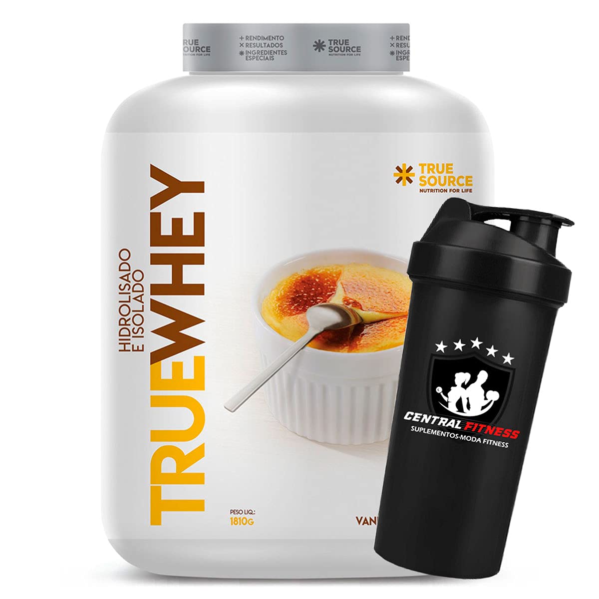 True Whey 1810g Vanilla Creme Brulee + Coqueteleira – True Source Isolado & Hidrolisado em promoção! Veja a oferta e mais achadinhos de Vitaminas & Suplementos 2 Hoje é o melhor dia para comprar True Whey 1810g Vanilla Creme Brulee + Coqueteleira – True Source Isolado & Hidrolisado com aquele preço maroto! Promoção! Aproveite a oferta! 2